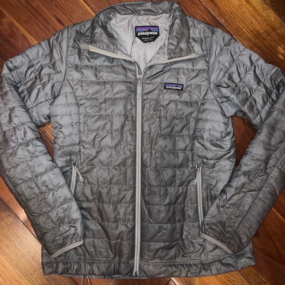Patagonia Women's Nano Puff® Jacket - Size Medium - Silver
